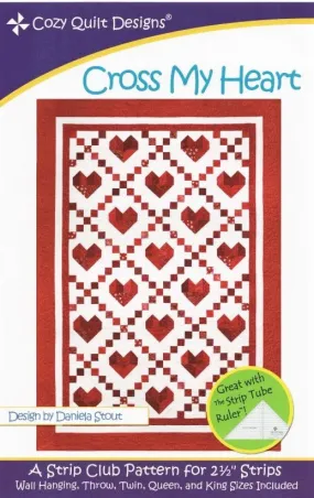 CROSS MY HEART - Cozy Quilt Designs Pattern