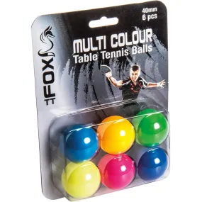 Fox TT Darwin Coloured Table Tennis Balls