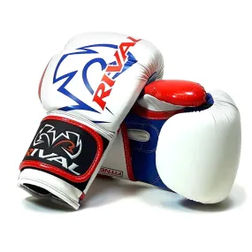 RIVAL RB7 FITNESS PLUS BAG GLOVES - WHITE/RED/BLUE