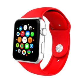 Silicone Sports Band for Apple Watch 41mm - Red